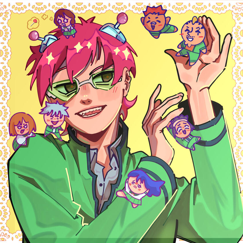 Saiki K Print